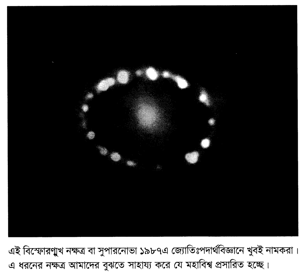 এই বিস্ফোরন্মুখ নক্ষত্র বা সুপারনোভা ১৯৮৭এ জ্যোতিঃপদার্থবিজ্ঞানে খুবই নামকরা। এ ধরনের নক্ষত্র আমাদের বুঝতে সাহায্য করে যে মহাবিশ্ব প্রসারিত হচ্ছে।