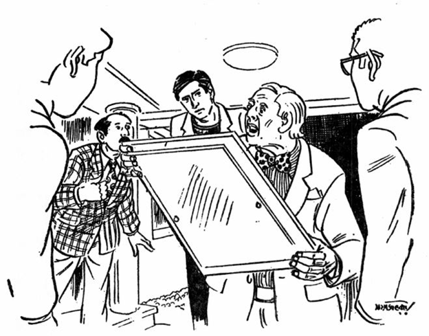 সাহেবের হাতে গিল্টিকরা নতুন ফ্রেমে বাঁধানো টিনটোরেটোর যীশু