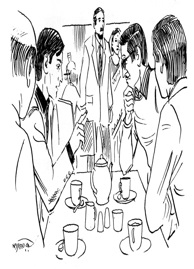 রেস্টোরান্টে মহাদেব ভার্মার সঙ্গে ফেলুদার কথা হল