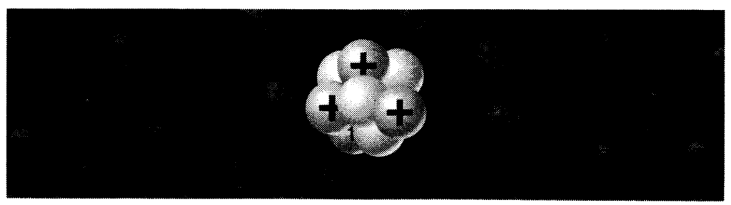 প্রোটন, নিউট্রন ও ইলেকট্রন কণা একত্রিত হয়ে তৈরি হয় পরমাণু।