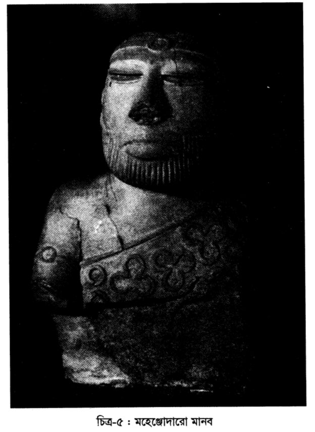 চিত্র-৫ : মহেঞ্জোদারো মানব