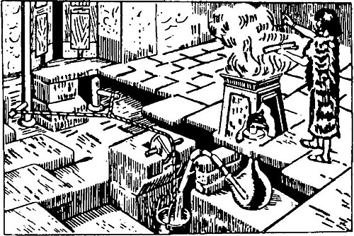 প্রাচীন মিশরের ধর্মস্থানে অপকৌশল