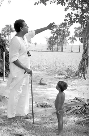 অপরাজিত (১৯৫৬) ছবির লোকেশনে