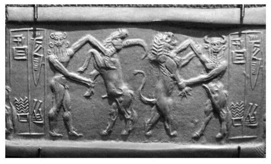 এক সিংহের সঙ্গে লড়াই