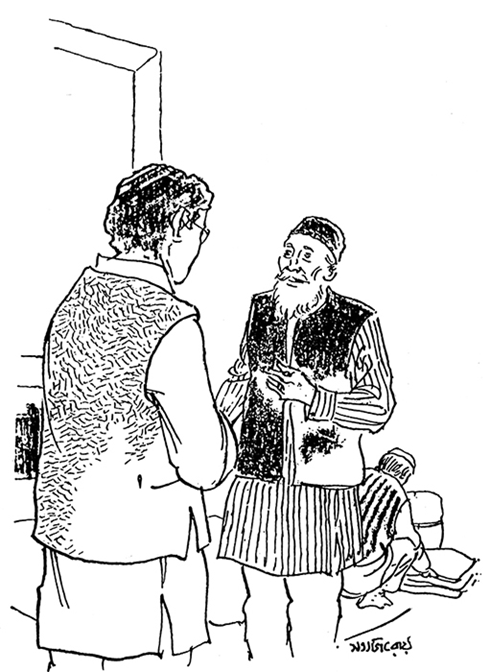 সহদেববাবুর পোট্রেট