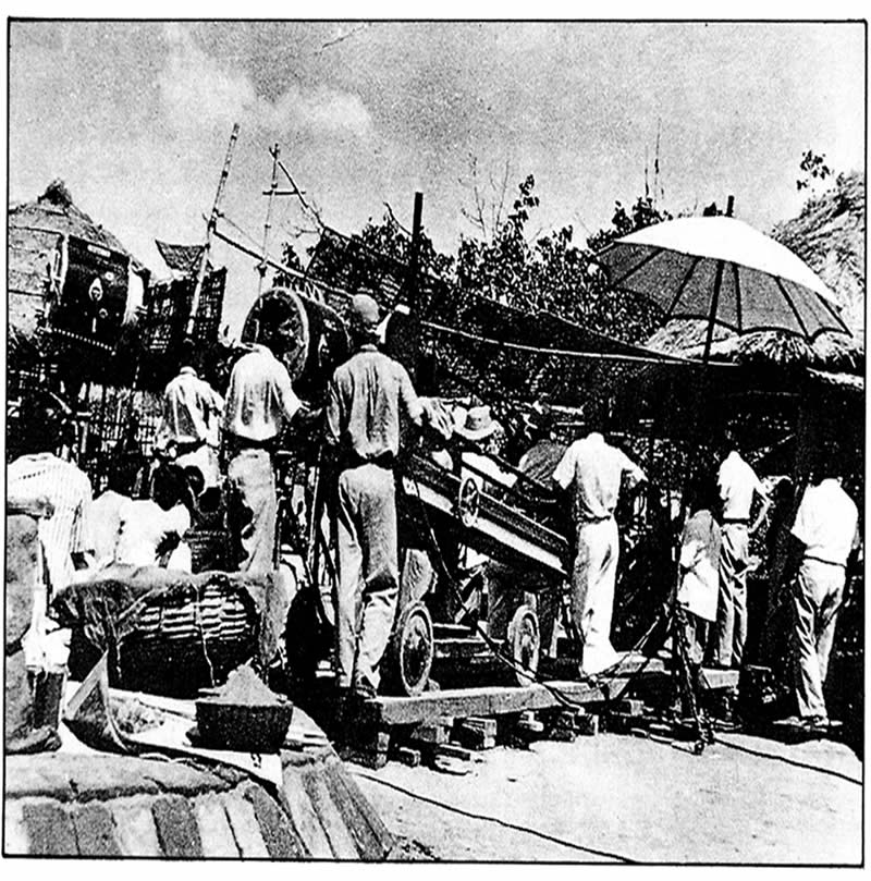 জাঁ রেনোয়া-র ‘দ্য রিভার’-এর লোকেশন শুটিং।