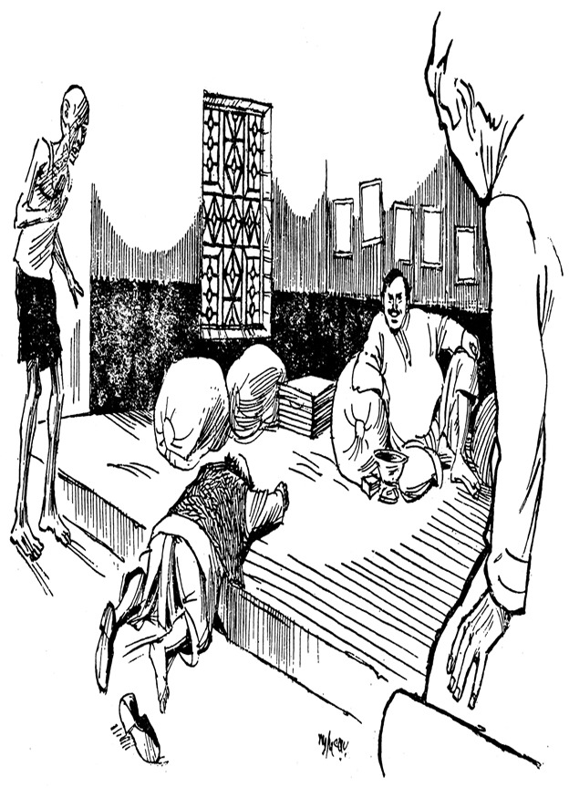 মগনলালের হাসির চোটে তার কনুই আরও ইঞ্চি তিনেক কিয়ার ভিতর ঢুকে গেল।