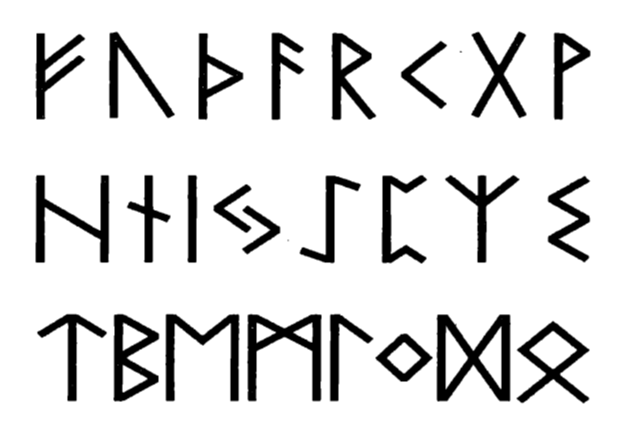 বিশ্বাস করা হত এক ধরনের লিপির মধ্যে জাদুবিদ্যা থাকে, এই লিপিকে রুন বলা হয়। জাদু-রুন লিপি।